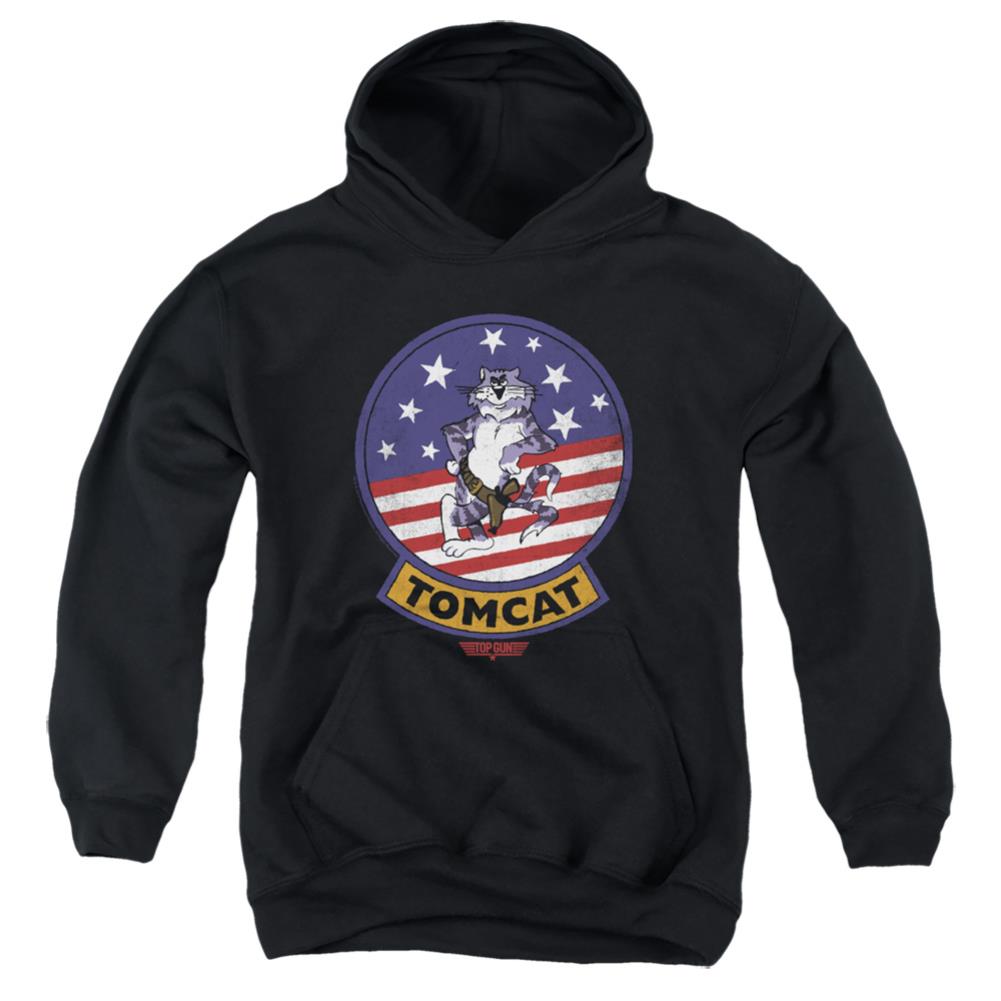 Top Gun Tomcat Sigil Youth Cotton Poly Pull-Over Hoodie