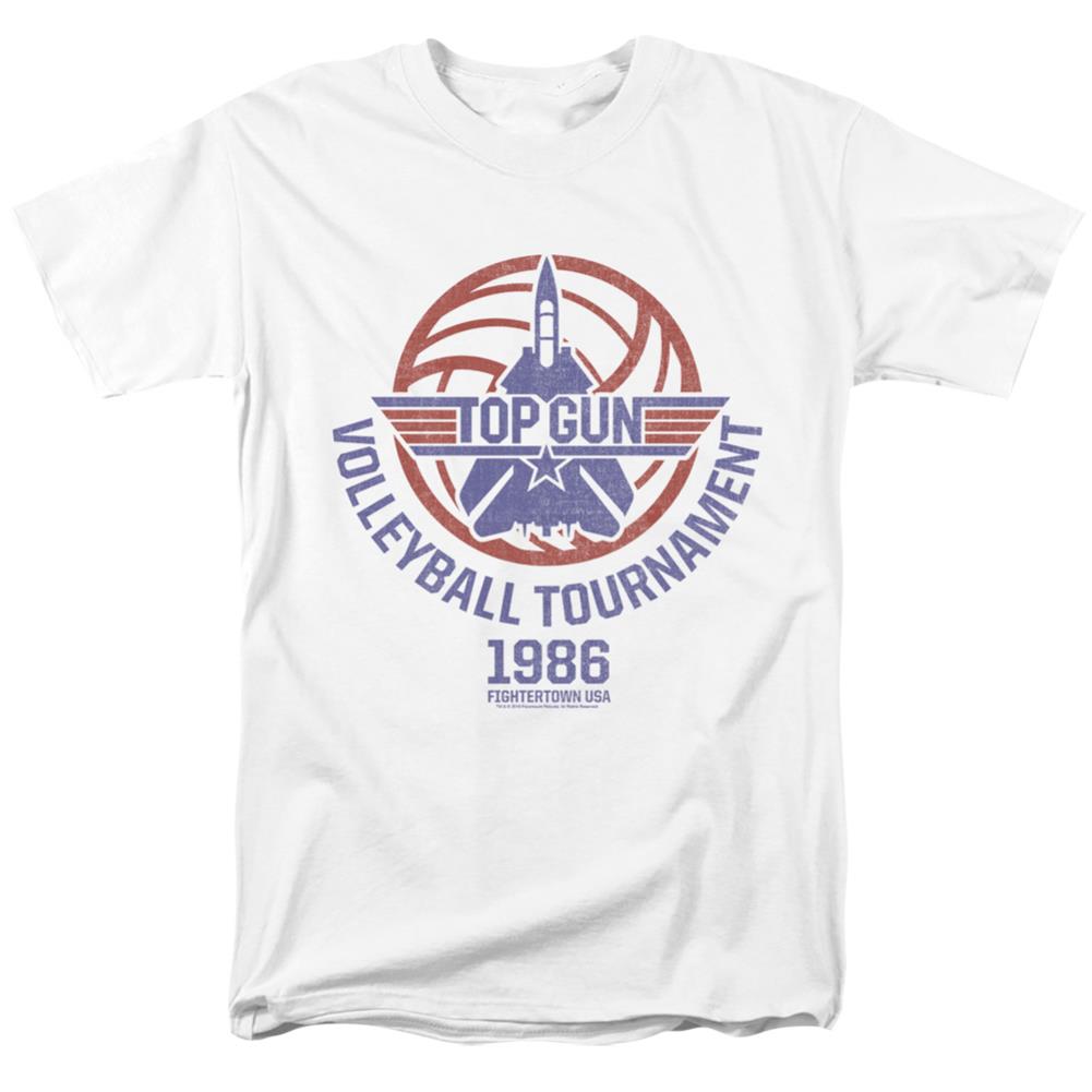 Top Gun Volleyball Tournament Men's 18/1 Cotton Short-Sleeve T-Shirt