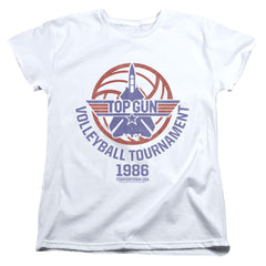Top Gun Volleyball Tournament Women's 18/1 Cotton Short-Sleeve T-Shirt
