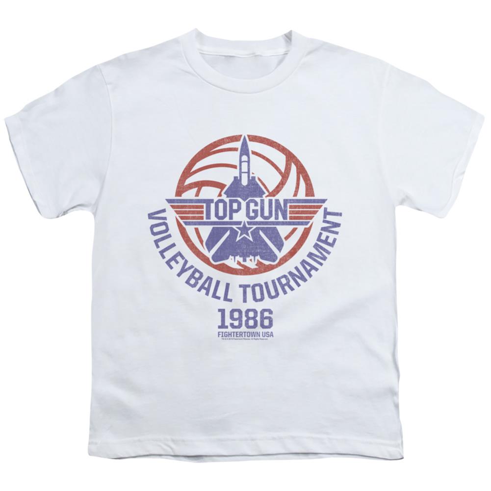 Top Gun Volleyball Tournament Youth 18/1 100% Cotton Short-Sleeve T-Shirt