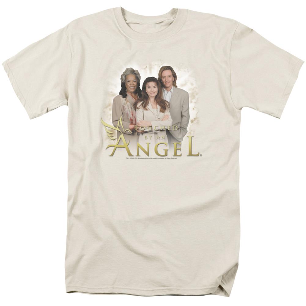 Touched By An Angel An Angel Men's 18/1 Cotton Short-Sleeve T-Shirt