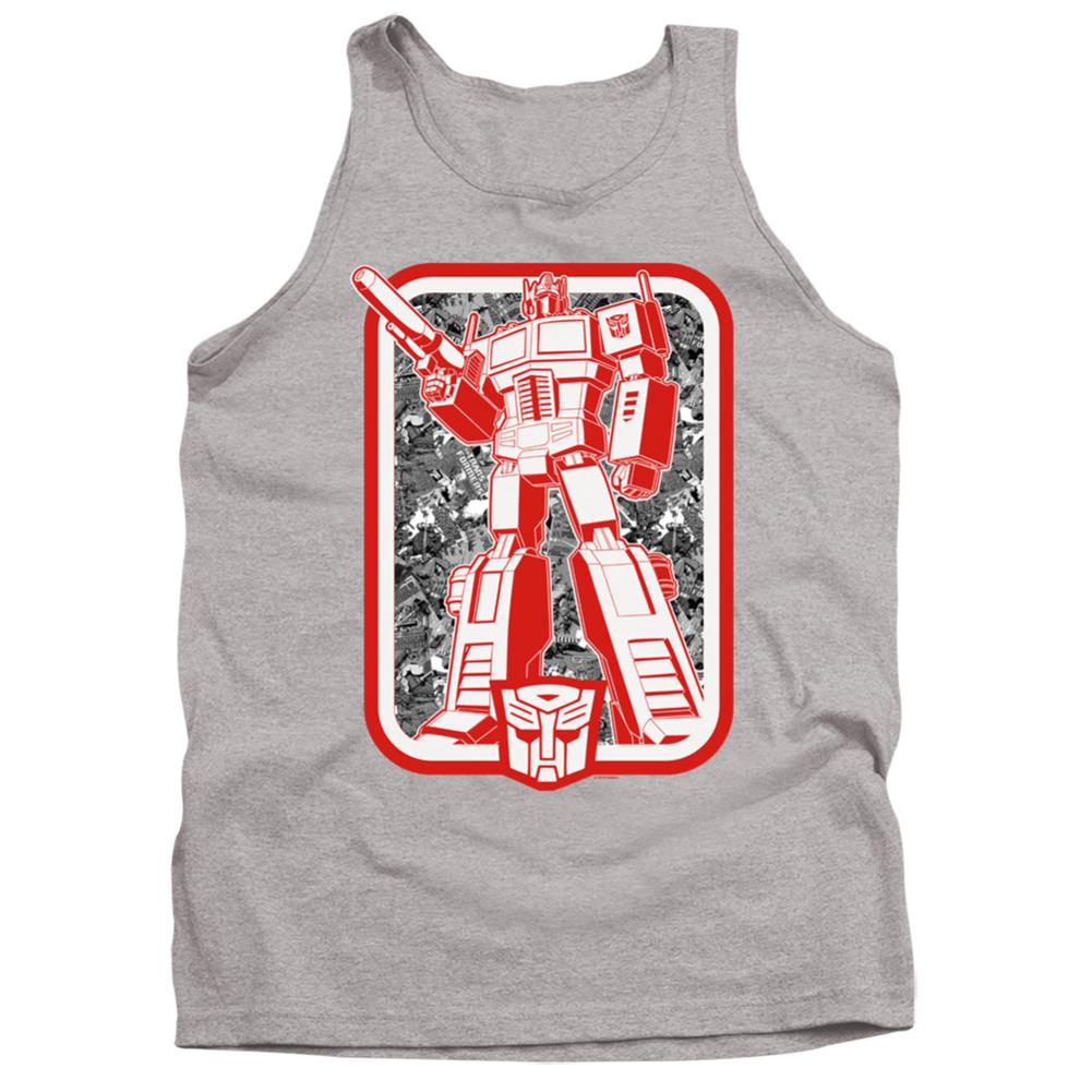 Transformers Autobot Men's 18/1 Cotton Tank Top