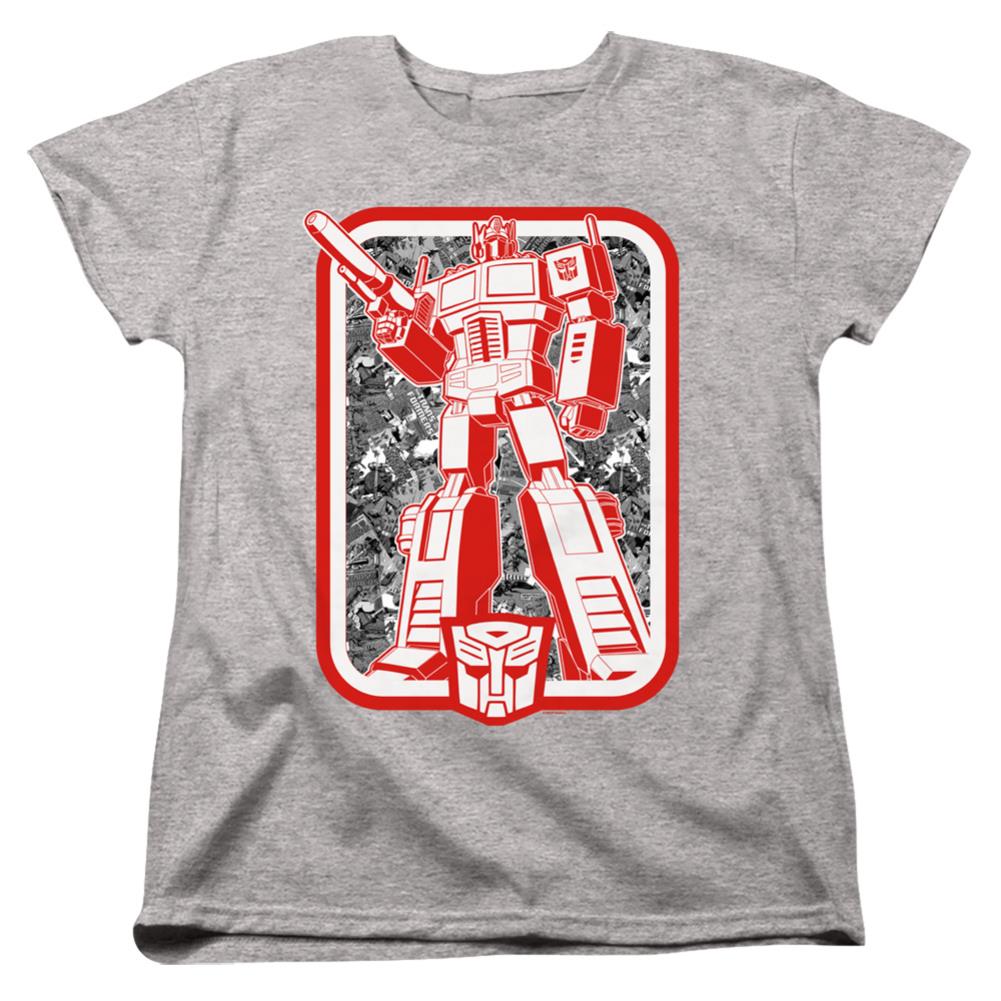 Transformers Autobot Women's 18/1 Cotton Short-Sleeve T-Shirt