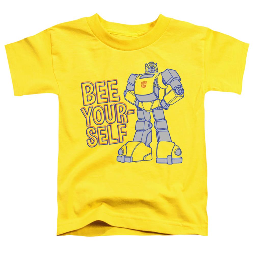 Transformers Bee Yourself Toddler 18/1 Cotton Short-Sleeve T-Shirt