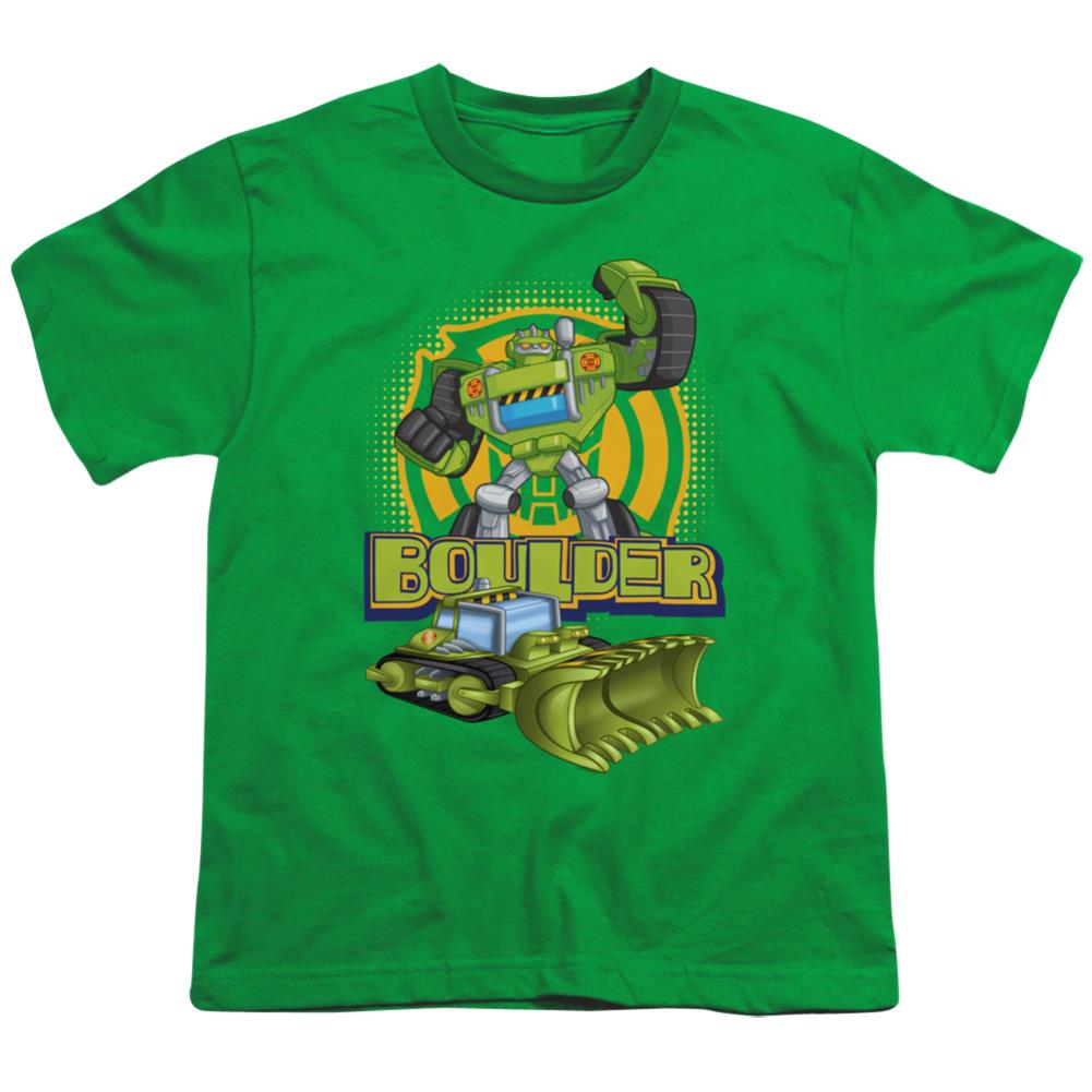 Transformers Boulder Youth 18/1 100% Cotton Short-Sleeve T-Shirt