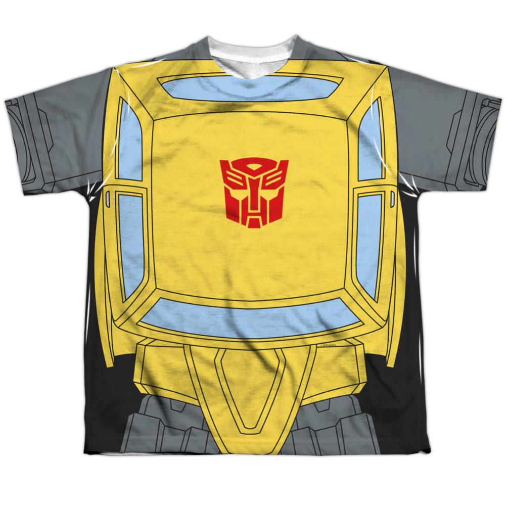 Transformers Bumblebee Costume Youth Regular Fit Poly Short-Sleeve T-Shirt
