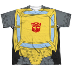 Transformers Bumblebee Costume Youth Regular Fit Poly Short-Sleeve T-Shirt