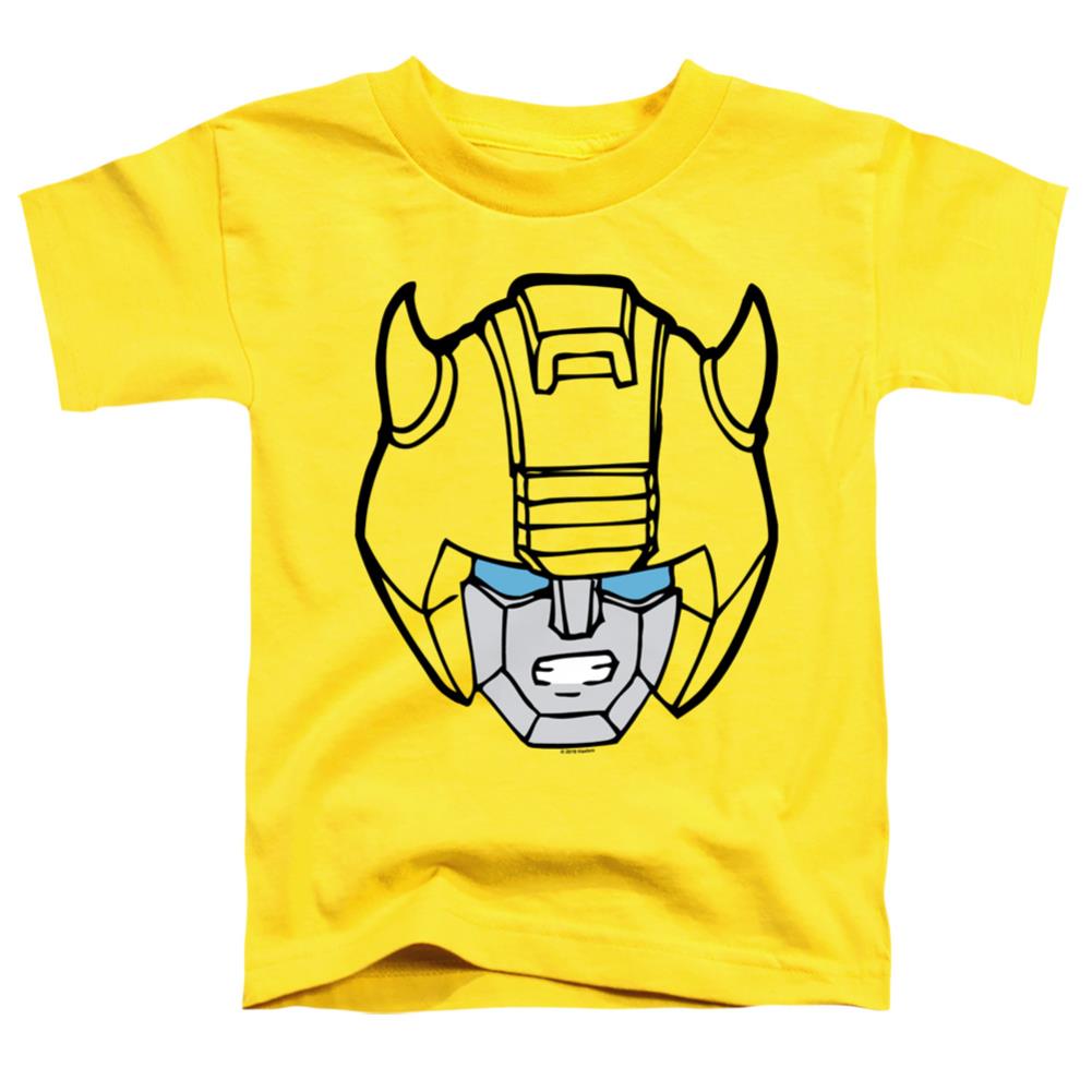 Transformers Bumblebee Head Toddler 18/1 Cotton Short-Sleeve T-Shirt