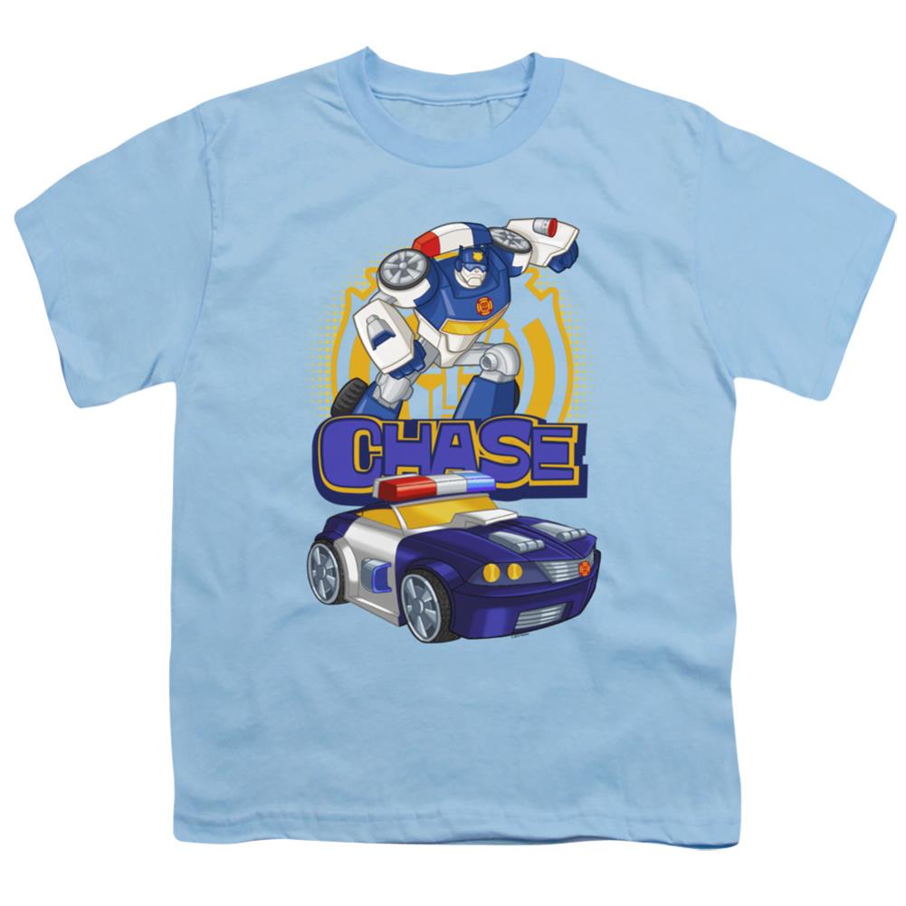 Transformers Chase Youth 18/1 100% Cotton Short-Sleeve T-Shirt