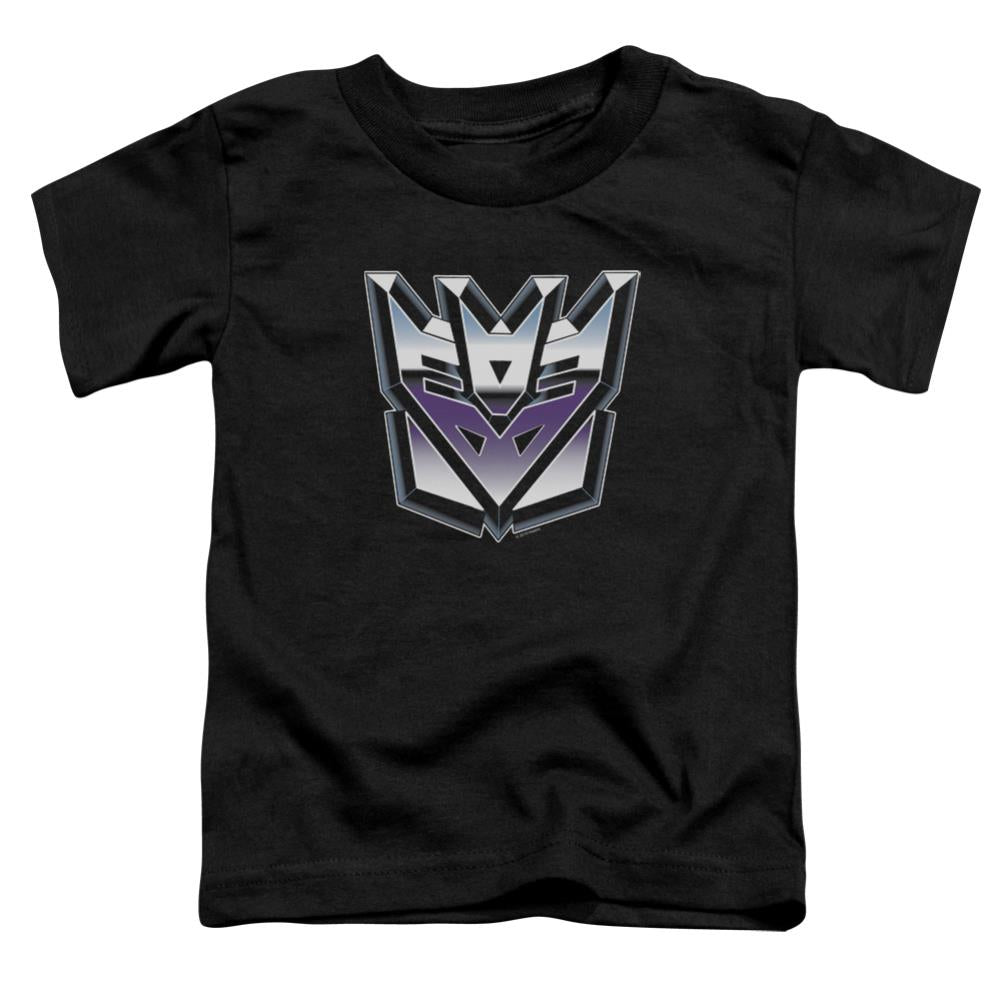 Transformers Decepticon Airbrush Logo Toddler 18/1 Cotton Short-Sleeve T-Shirt