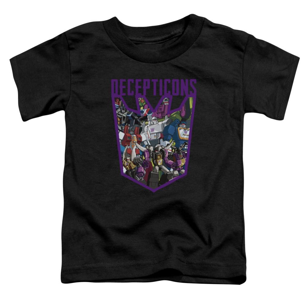Transformers Decepticon Collage Toddler 18/1 Cotton Short-Sleeve T-Shirt