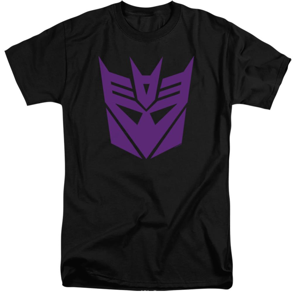 Transformers Decepticon Men's 18/1 Tall Cotton Short-Sleeve T-Shirt