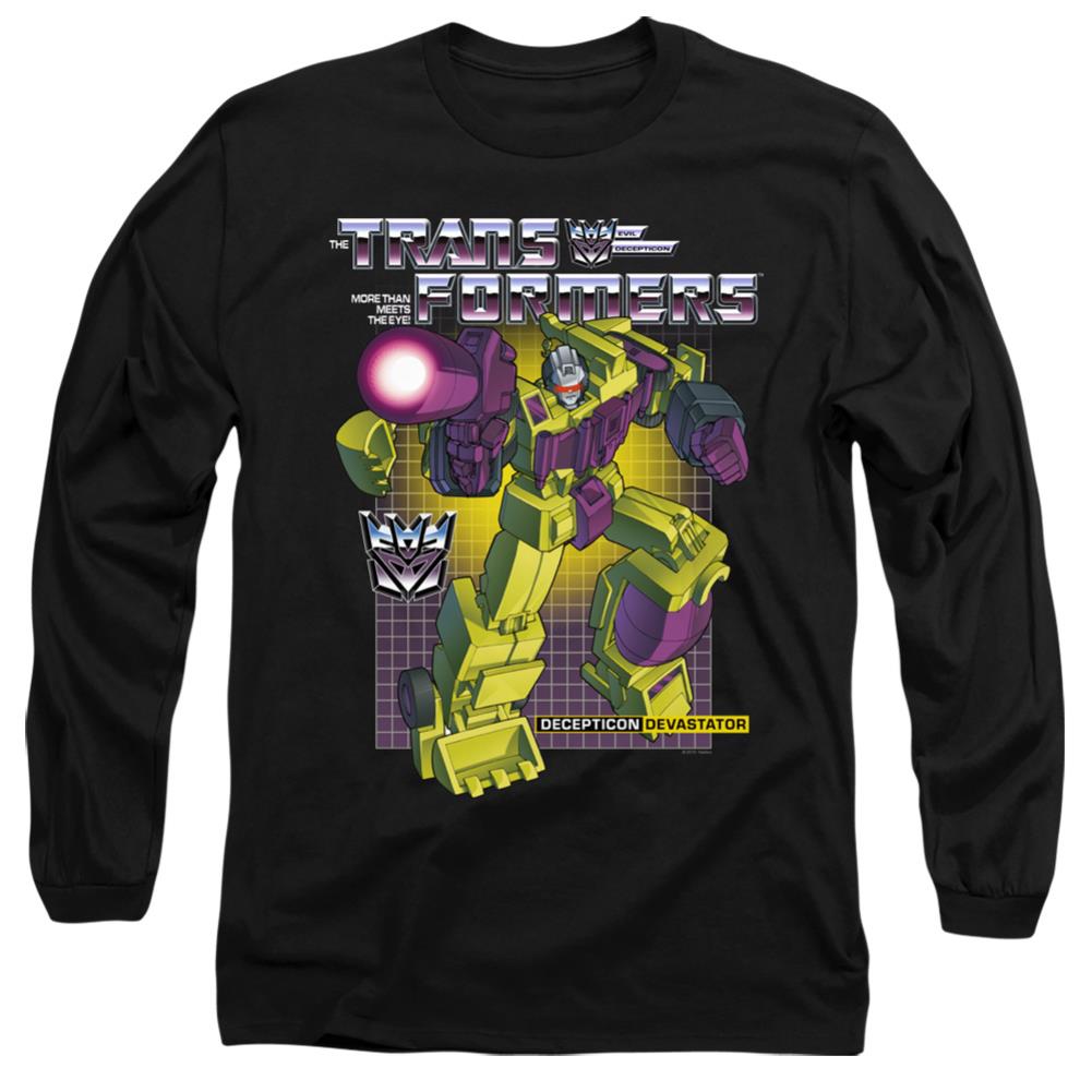 Transformers Devastator Men's 18/1 Cotton Long-Sleeve T-Shirt