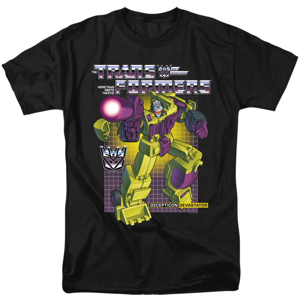 Transformers Devastator Men's 18/1 Cotton Short-Sleeve T-Shirt