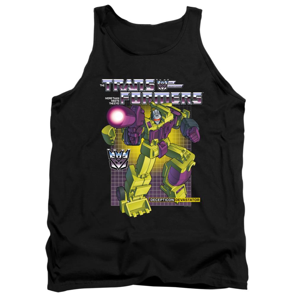 Transformers Devastator Men's 18/1 Cotton Tank Top