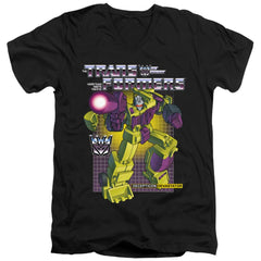 Transformers Devastator Men's 30/1 Cotton Slim V-Neck T-Shirt