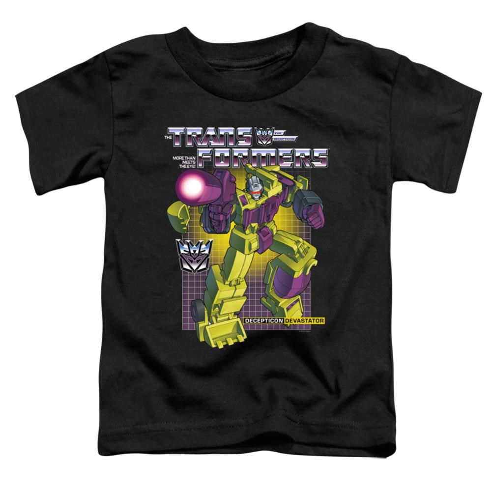 Transformers Devastator Toddler 18/1 Cotton Short-Sleeve T-Shirt