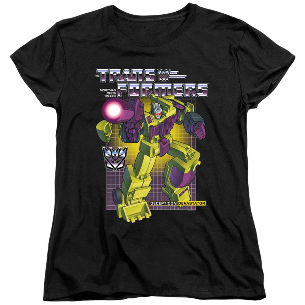 Transformers Devastator Women's 18/1 Cotton Short-Sleeve T-Shirt