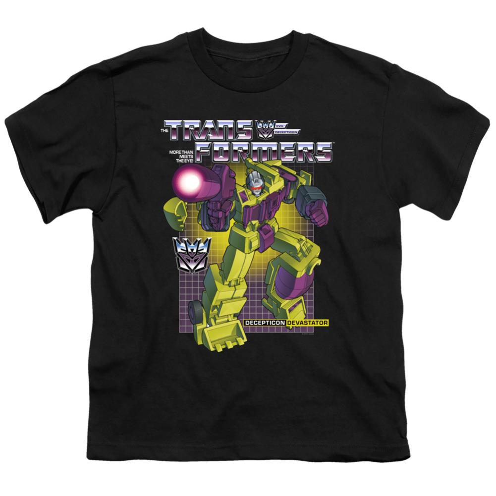 Transformers Devastator Youth 18/1 100% Cotton Short-Sleeve T-Shirt