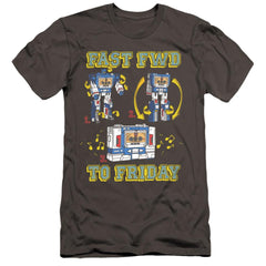 Transformers Forward Friday Men's Ultra-Soft 30/1 Cotton Slim Short-Sleeve T-Shirt