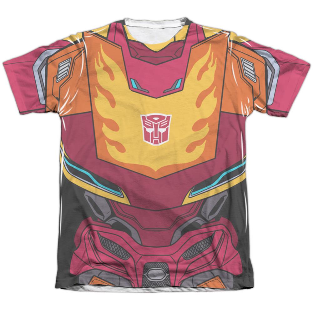 Transformers Hot Rod Costume Men's Regular Fit Poly Cotton Short-Sleeve T-Shirt