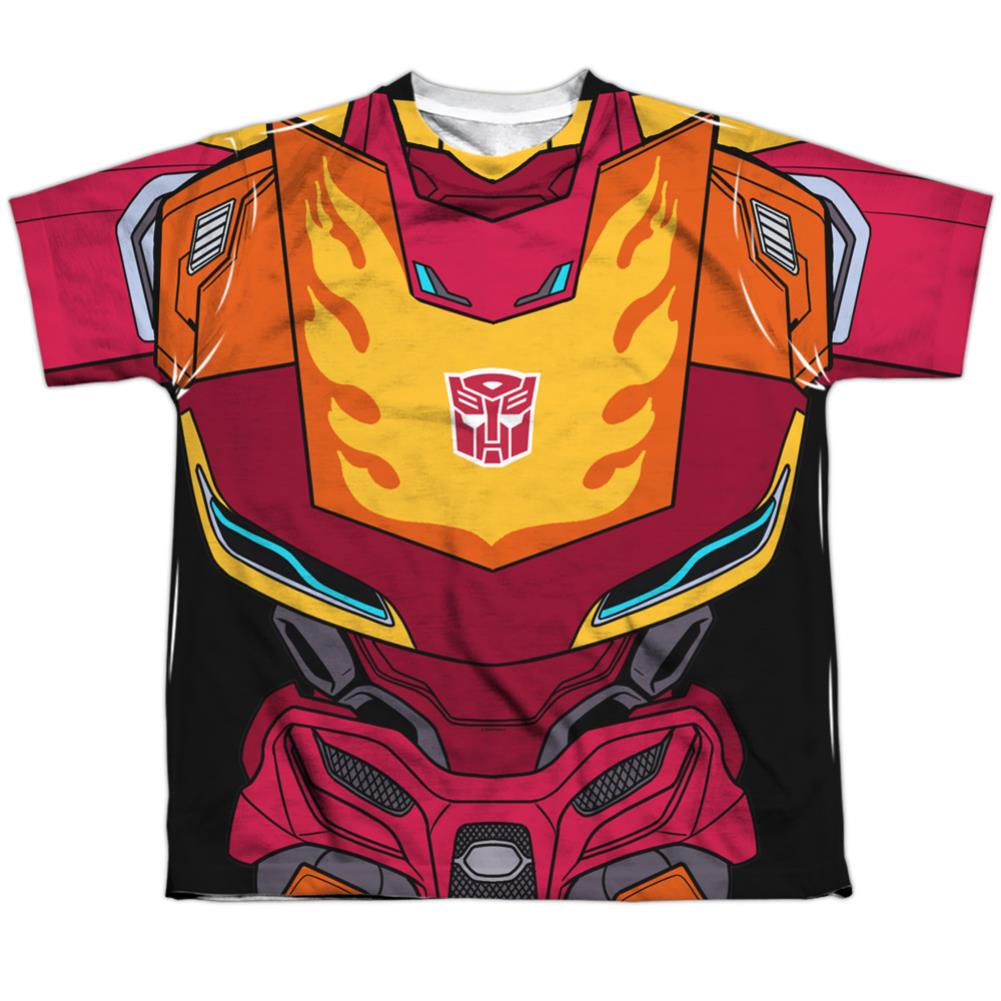 Transformers Hot Rod Costume Youth Regular Fit Poly Short-Sleeve T-Shirt