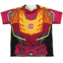 Transformers Hot Rod Costume Youth Regular Fit Poly Short-Sleeve T-Shirt