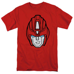 Transformers Hot Rod Head Men's 18/1 Cotton Short-Sleeve T-Shirt
