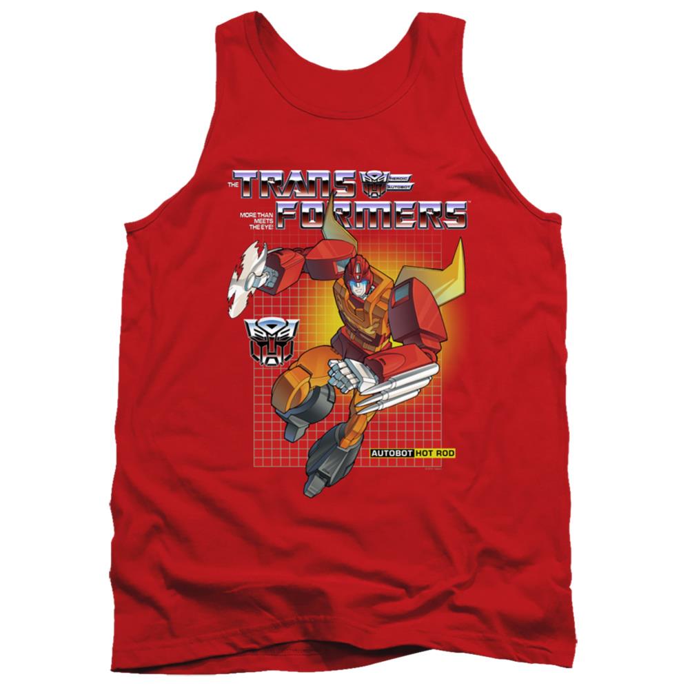 Transformers Hot Rod Men's 18/1 Cotton Tank Top