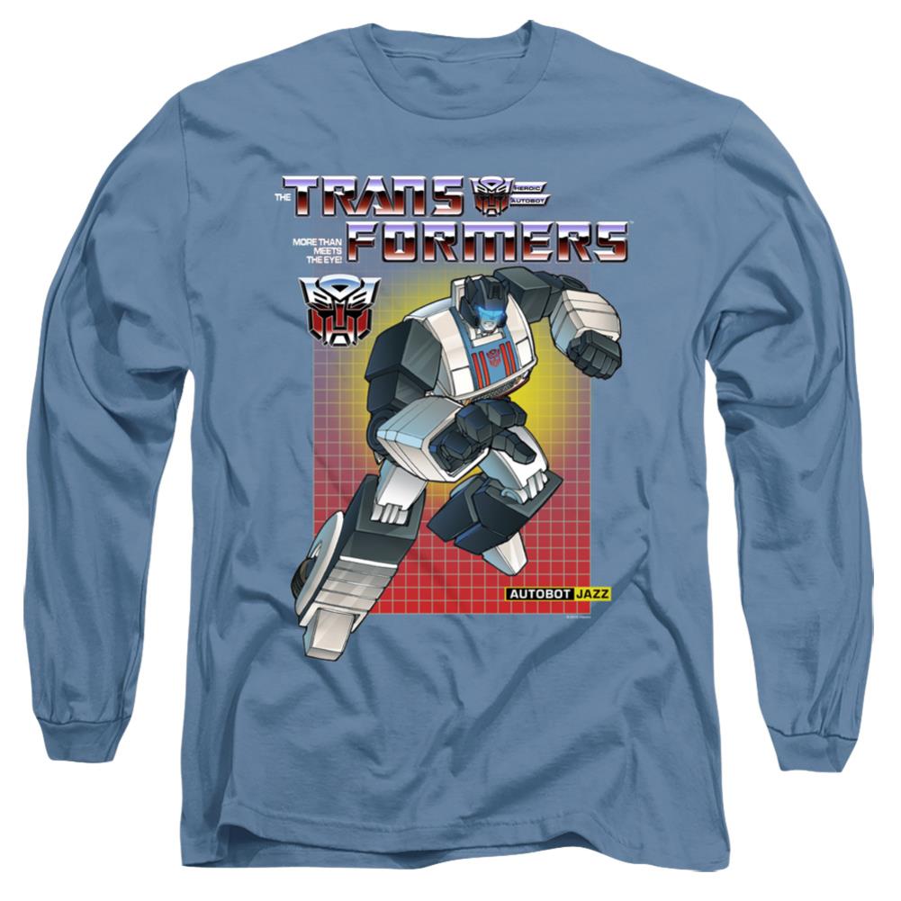 Transformers Jazz Men's 18/1 Cotton Long-Sleeve T-Shirt