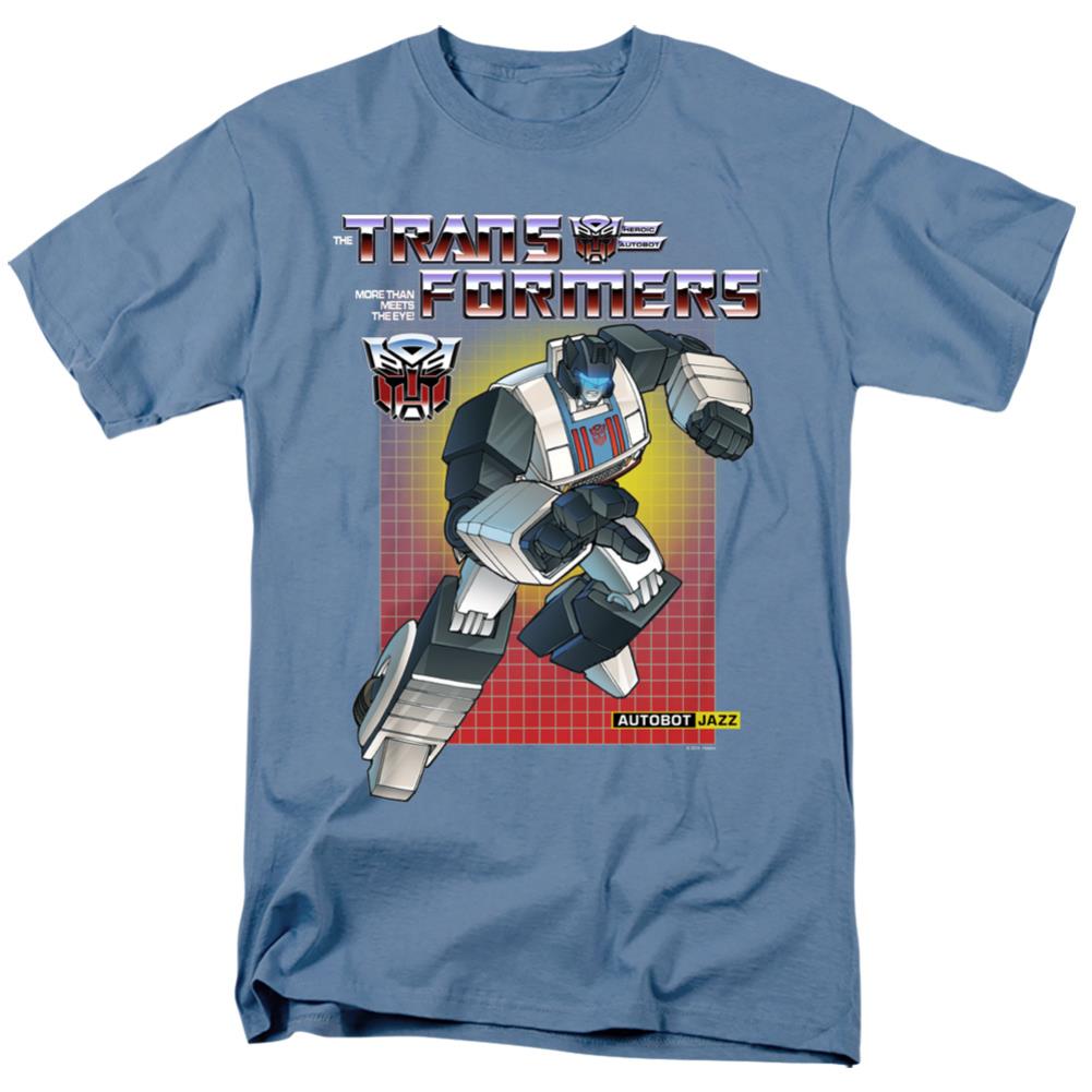 Transformers Jazz Men's 18/1 Cotton Short-Sleeve T-Shirt