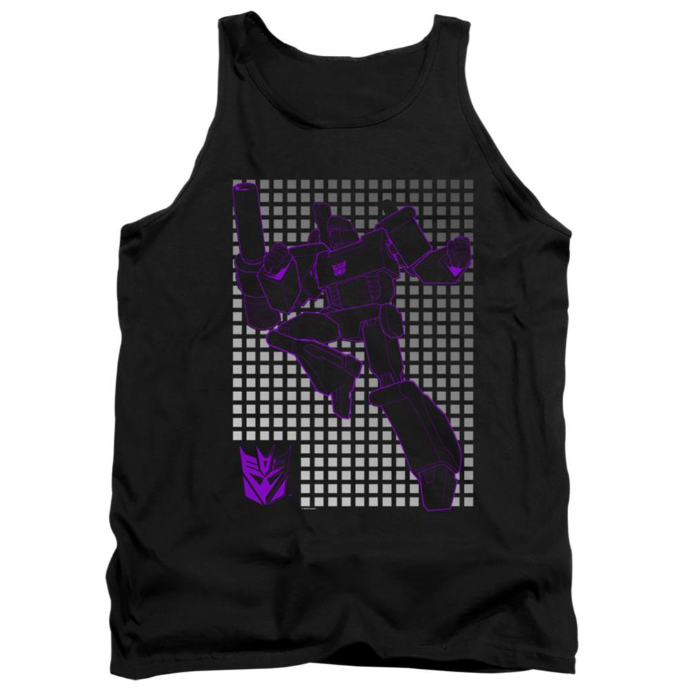 Transformers Megatron Grid Men's 18/1 Cotton Tank Top