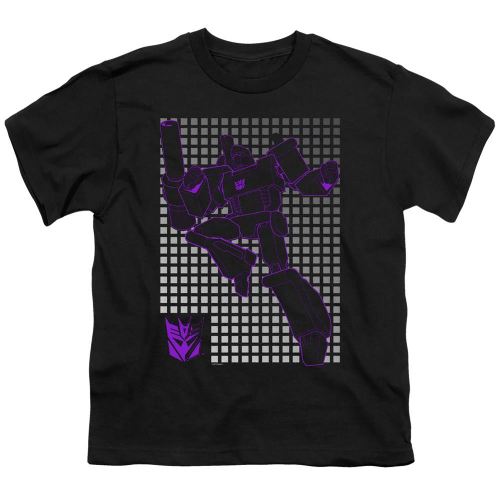 Transformers Megatron Grid Youth 18/1 100% Cotton Short-Sleeve T-Shirt