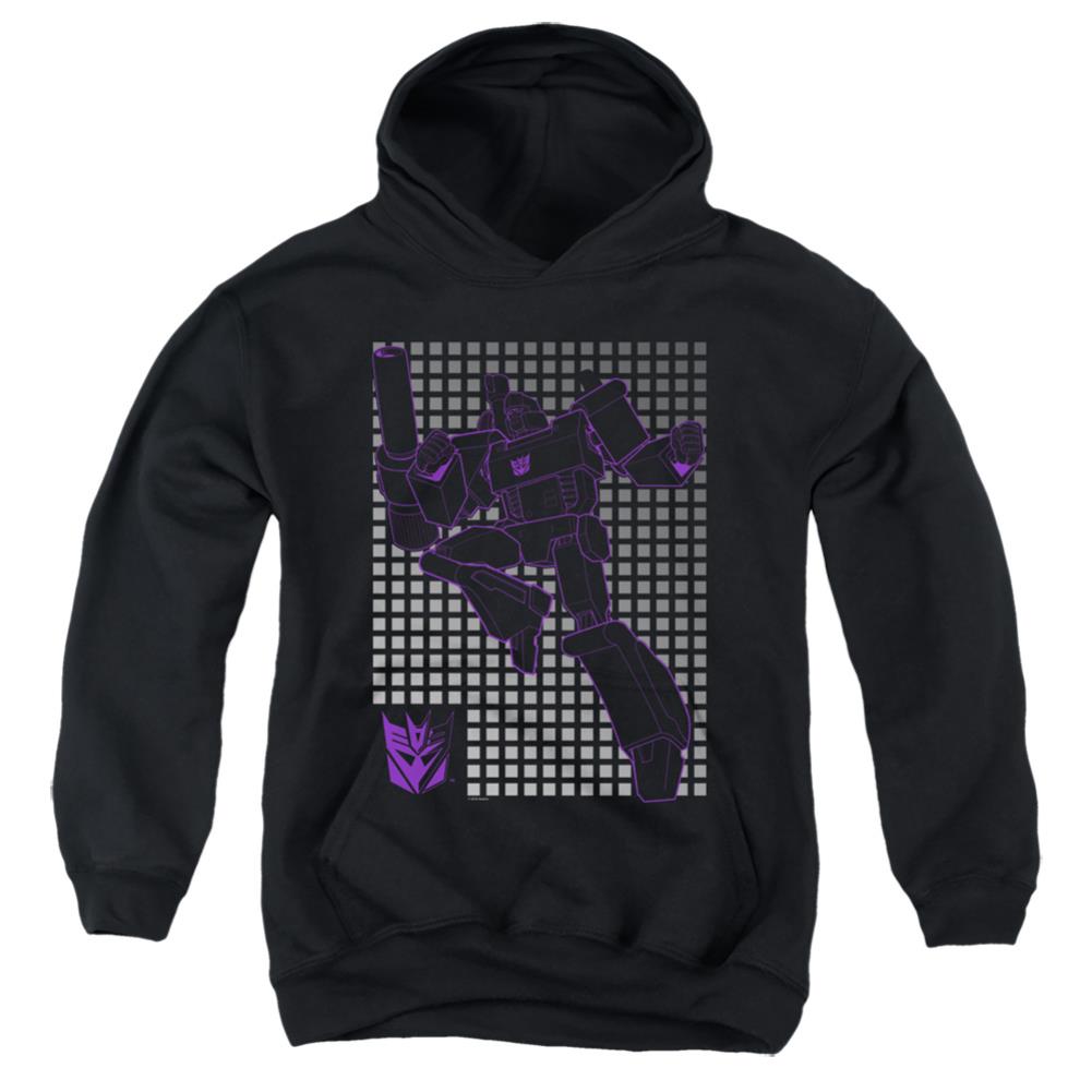 Transformers Megatron Grid Youth Cotton Poly Pull-Over Hoodie