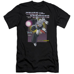 Transformers Megatron Men's Ultra-Soft 30/1 Cotton Slim Short-Sleeve T-Shirt