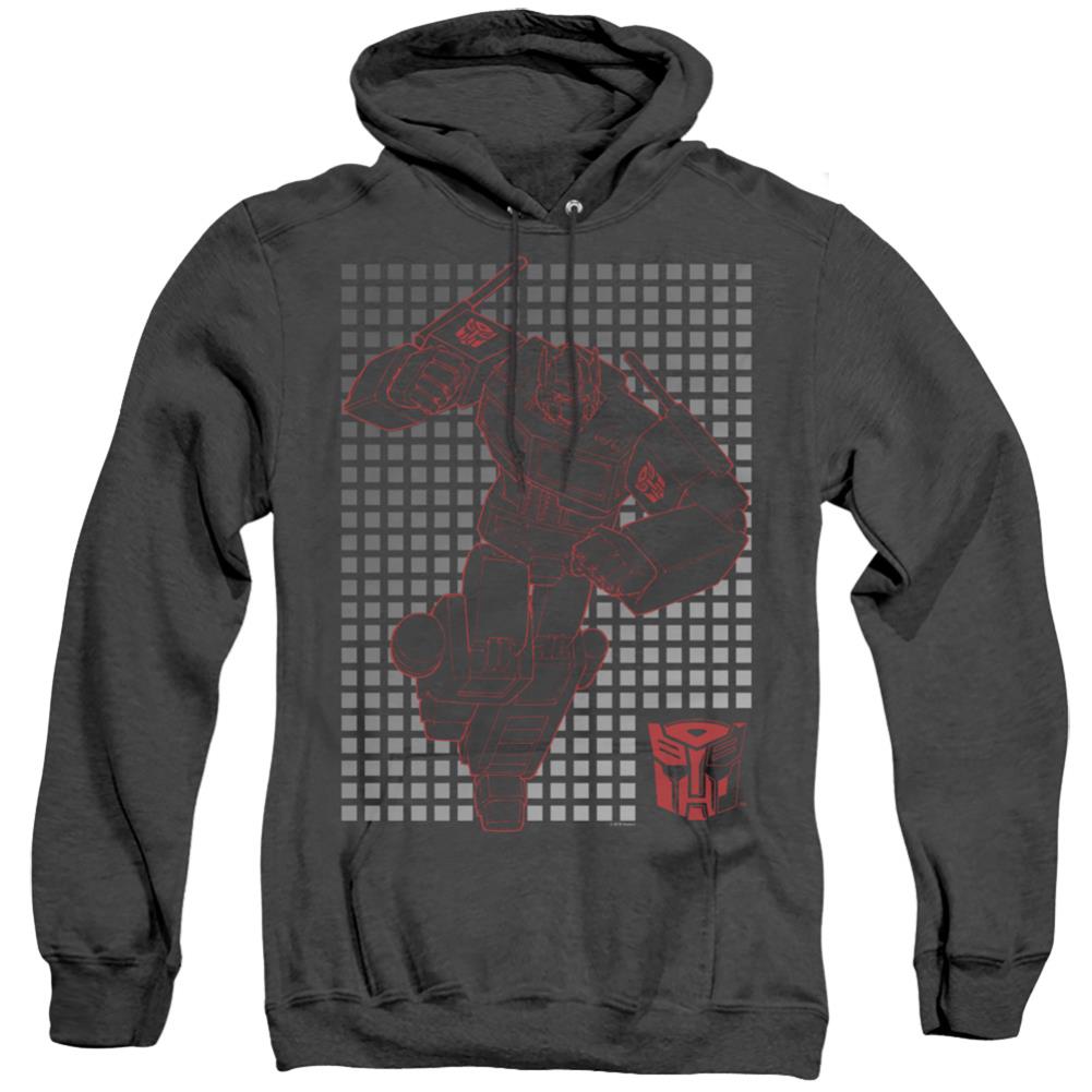 Transformers Optimus Grid Men's Pull-Over Hoodie
