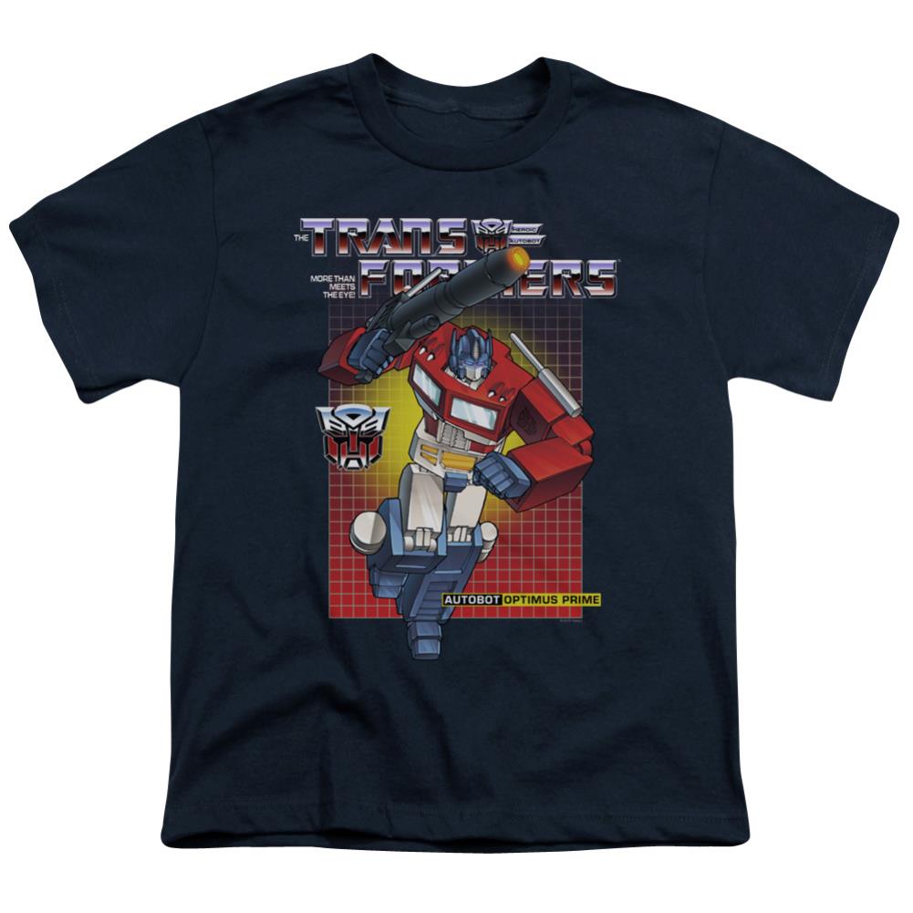 Transformers Optimus Prime Youth 18/1 100% Cotton Short-Sleeve T-Shirt