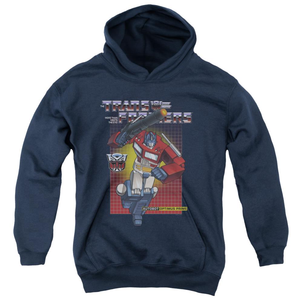 Transformers Optimus Prime Youth Cotton Poly Pull-Over Hoodie