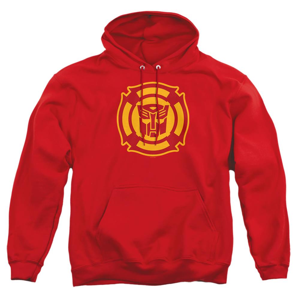 Transformers Rescue Bots Logo Men's Pull-Over 75 25 Poly Hoodie