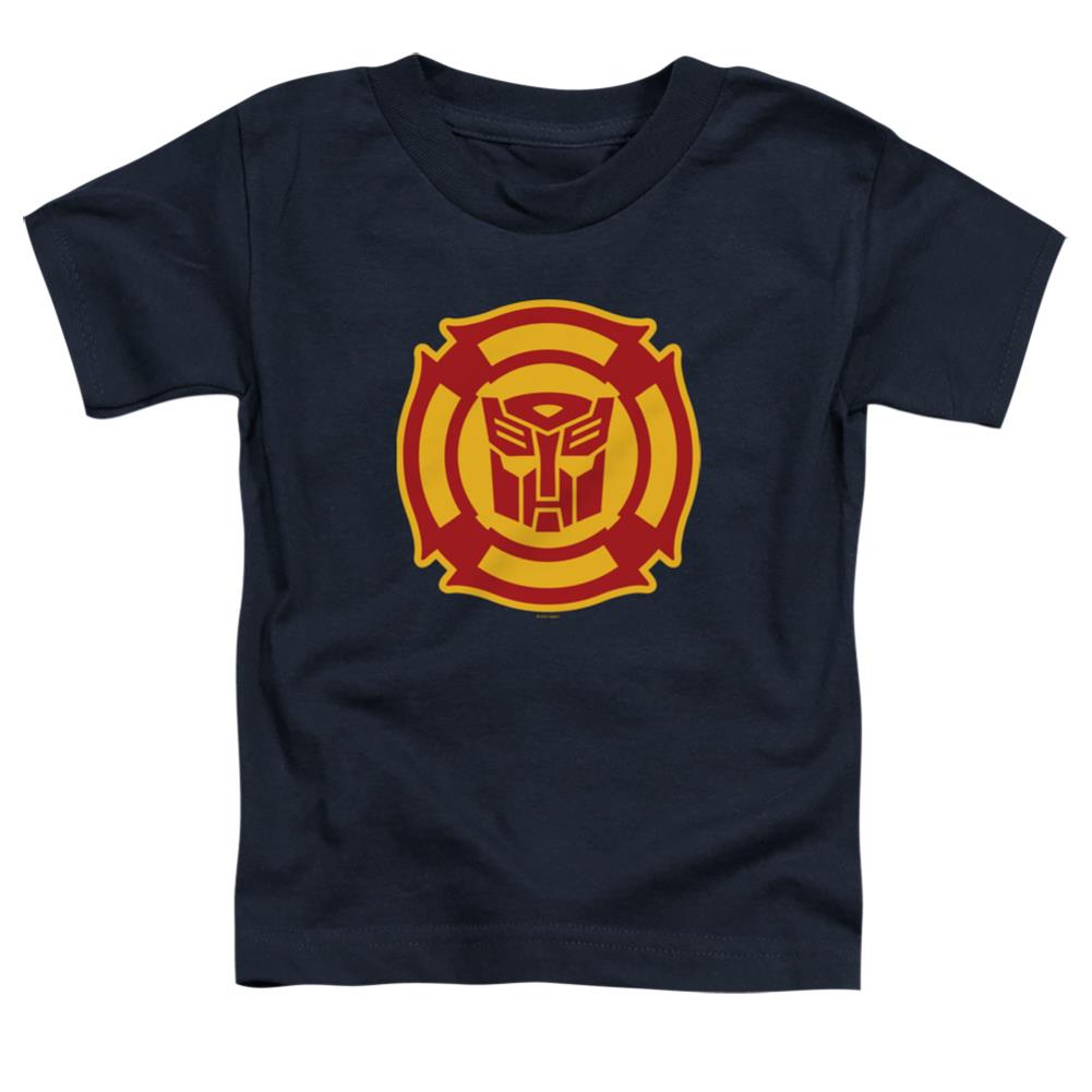Transformers Rescue Bots Logo Toddler 18/1 Cotton Short-Sleeve T-Shirt
