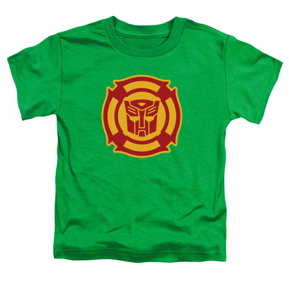 Transformers Rescue Bots Logo Toddler 18/1 Cotton Short-Sleeve T-Shirt