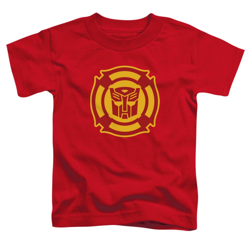 Transformers Rescue Bots Logo Toddler 18/1 Cotton Short-Sleeve T-Shirt