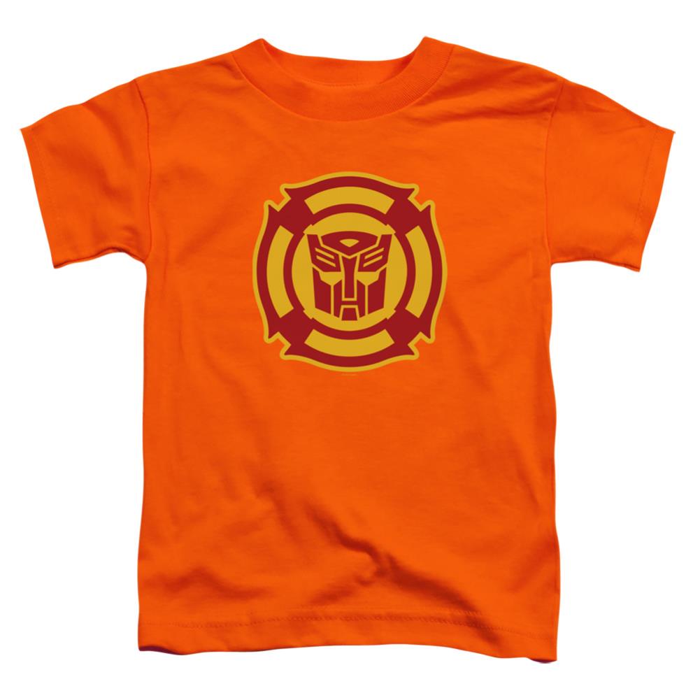 Transformers Rescue Bots Logo Toddler 18/1 Cotton Short-Sleeve T-Shirt