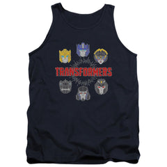 Transformers Robo Halo Men's 18/1 Cotton Tank Top