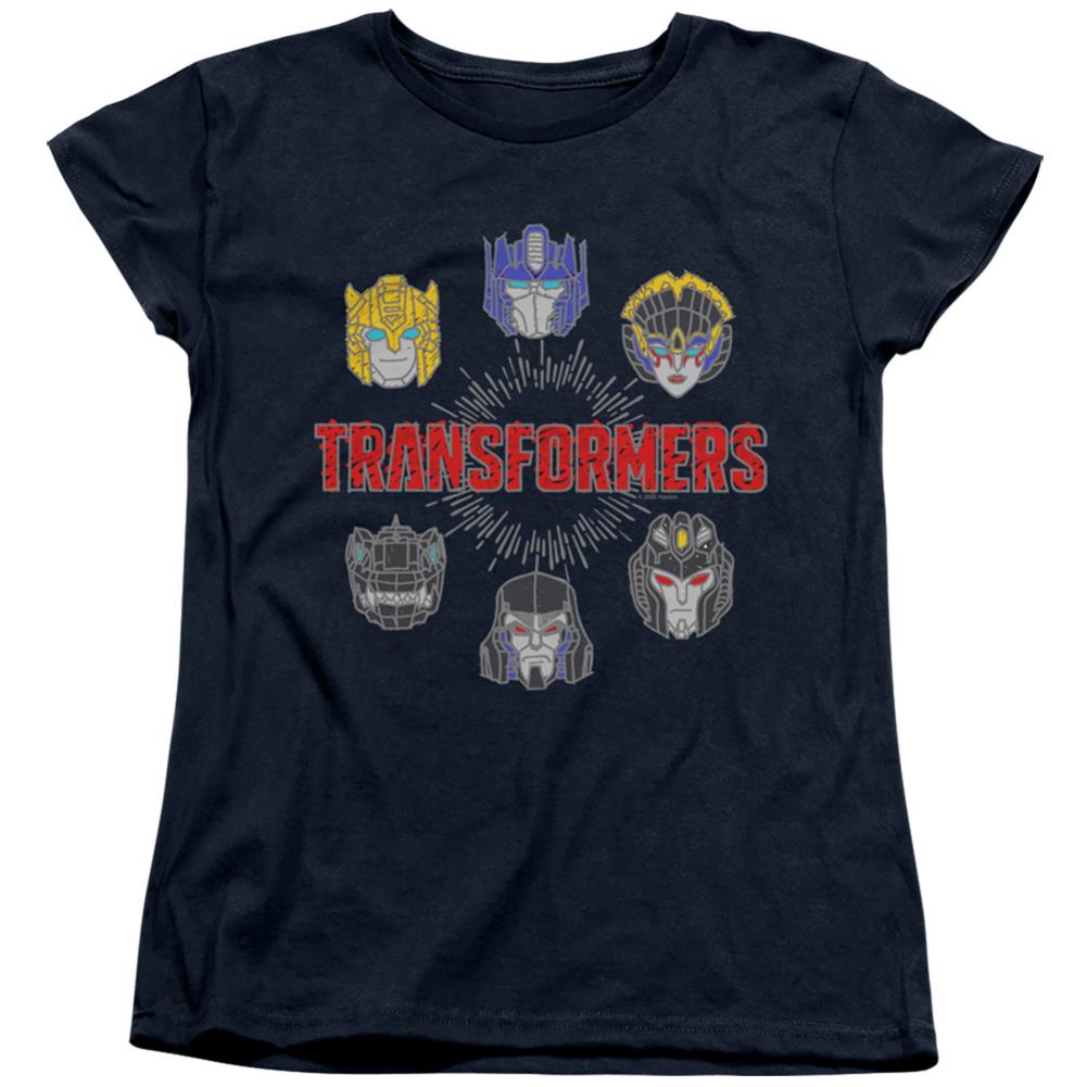 Transformers Robo Halo Women's 18/1 Cotton Short-Sleeve T-Shirt