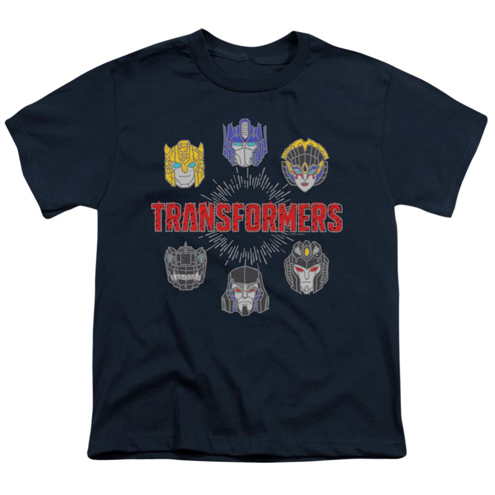 Transformers Robo Halo Youth 18/1 100% Cotton Short-Sleeve T-Shirt