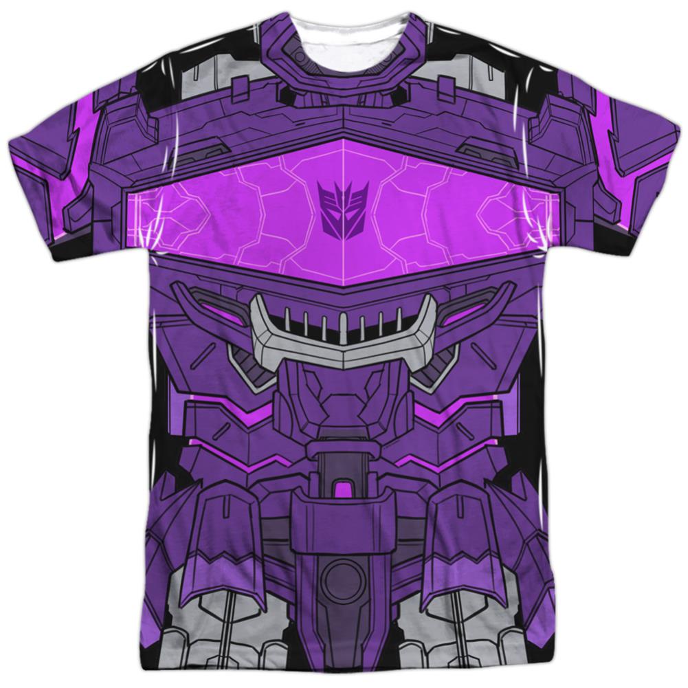 Transformers Shockwave Costume Men's Regular Fit Polyester Short-Sleeve T-Shirt