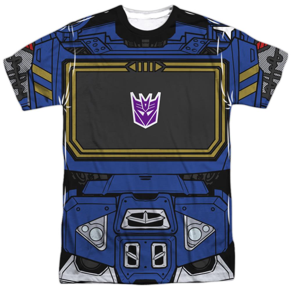 Transformers Soundwave Costume Men's Regular Fit Polyester Short-Sleeve T-Shirt
