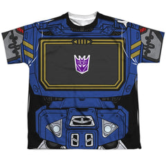 Transformers Soundwave Costume Youth Regular Fit Poly Short-Sleeve T-Shirt