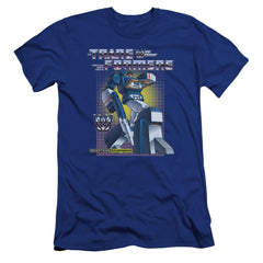 Transformers Soundwave Men's Ultra-Soft 30/1 Cotton Slim Short-Sleeve T-Shirt